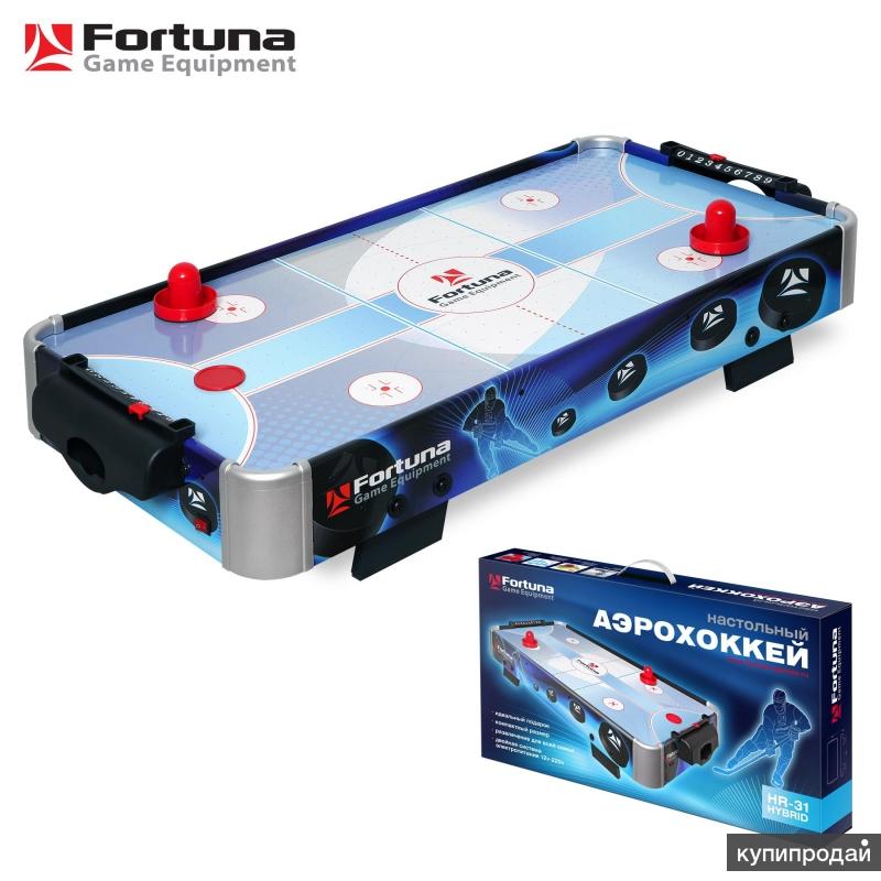 Настольный аэрохоккей Fortuna HR-31 Blue Ice Hybrid