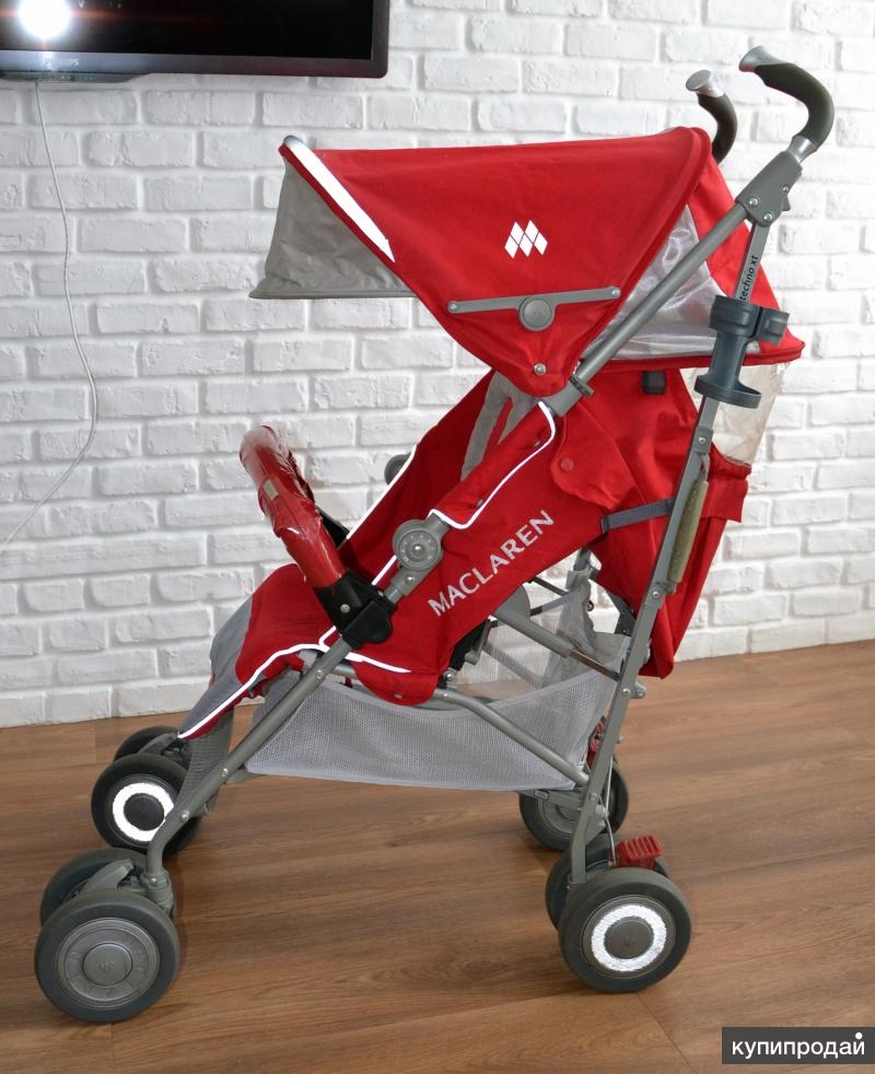 Коляска трость Maclaren Techno XT + ПОДАРОК автокресло Maxi-Cosi