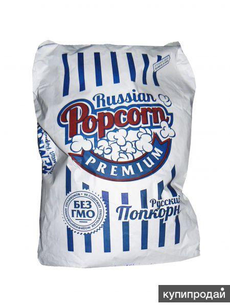 Кукуруза лопающаяся желтая фасованная (22,68кг) "Premium Popcorn"