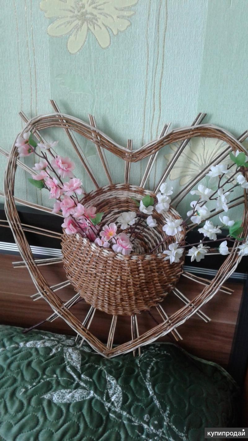 Плетение кашпо из бумажной лозы