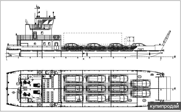 Баржа проект 81109