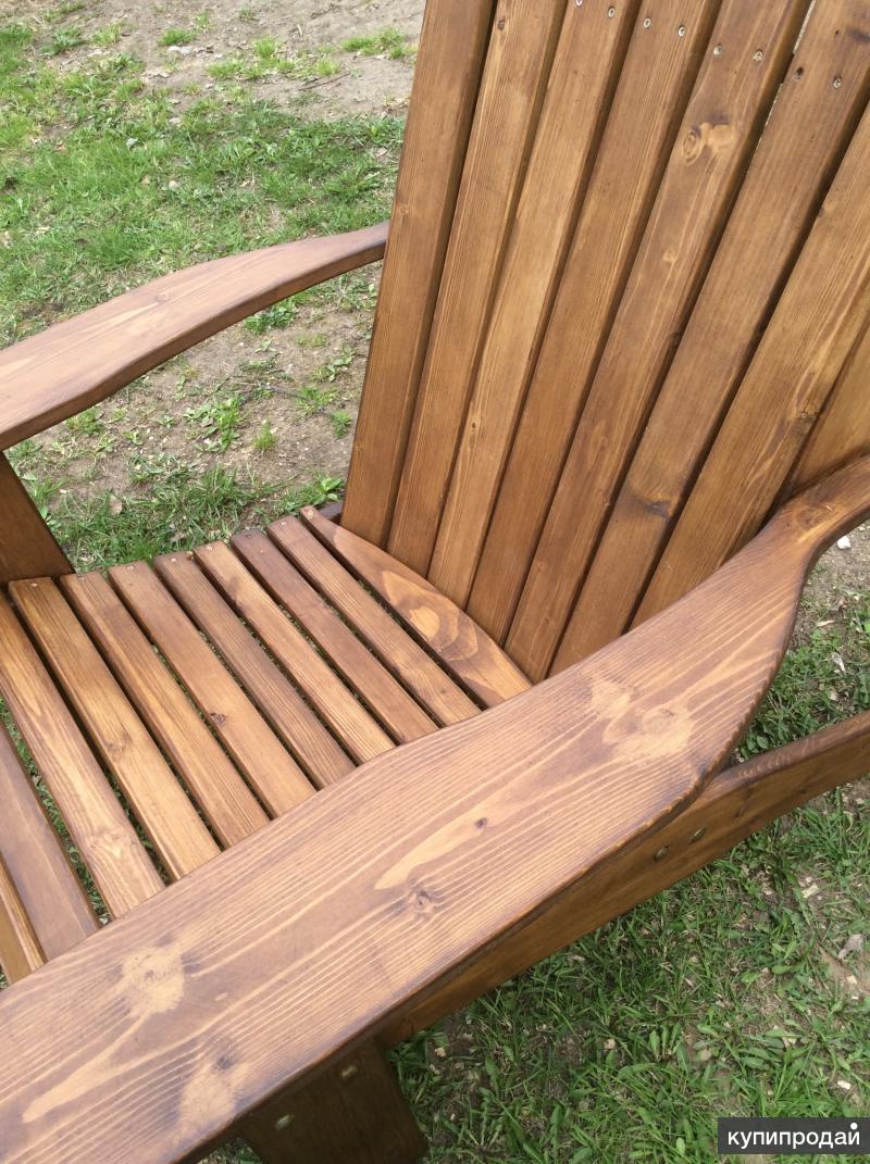 Садовое кресло из доски