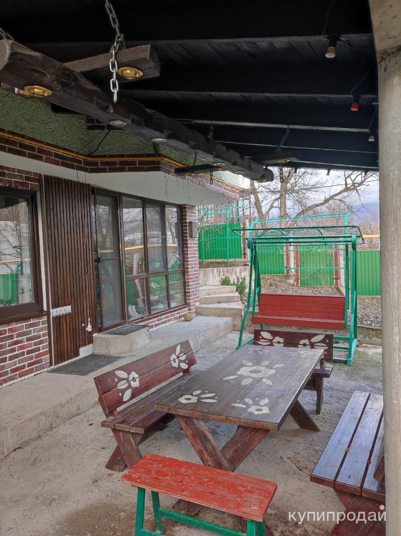 Металлический дом в Геленджике веранда