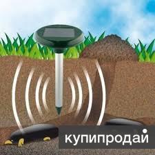 Отпугиватель ультрозвуковой кротов, полевок