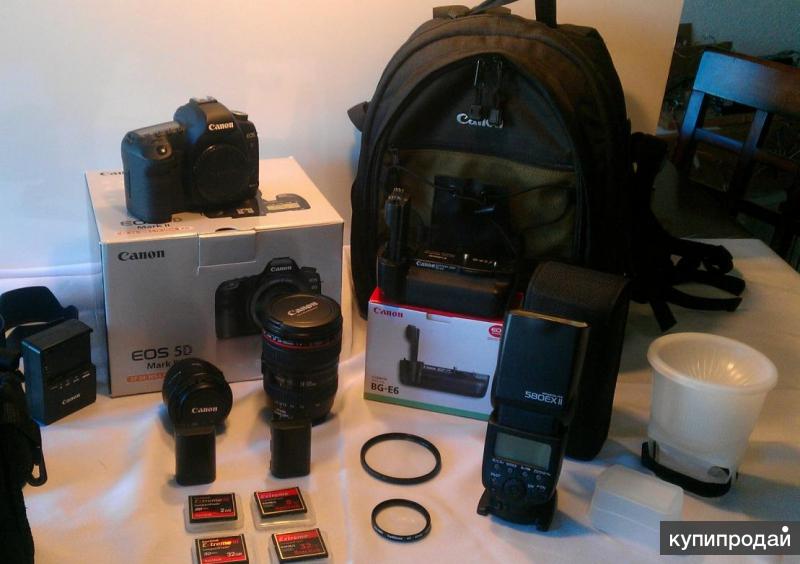 Canon EOS 5D Mark II + 24-105mm IS L объектив