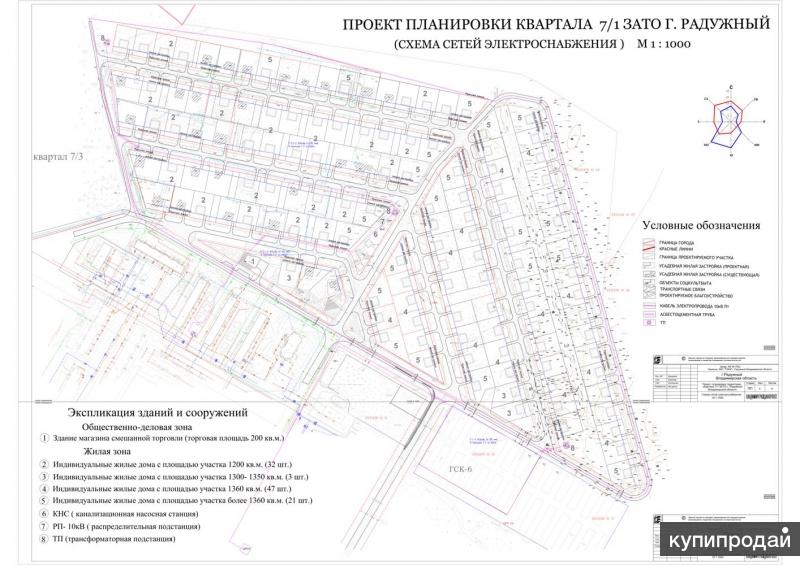 Карта города радужный владимирской области