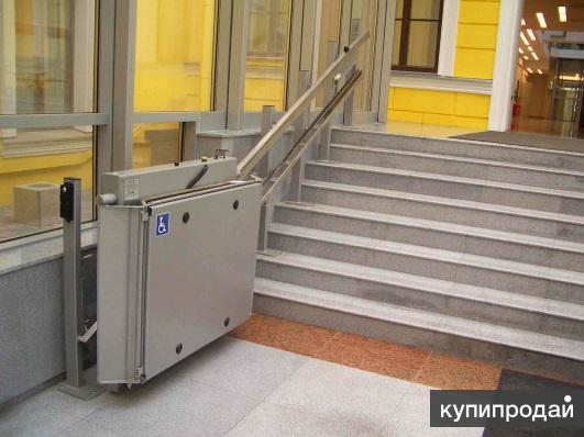 Наклонный инвалидный подъемник