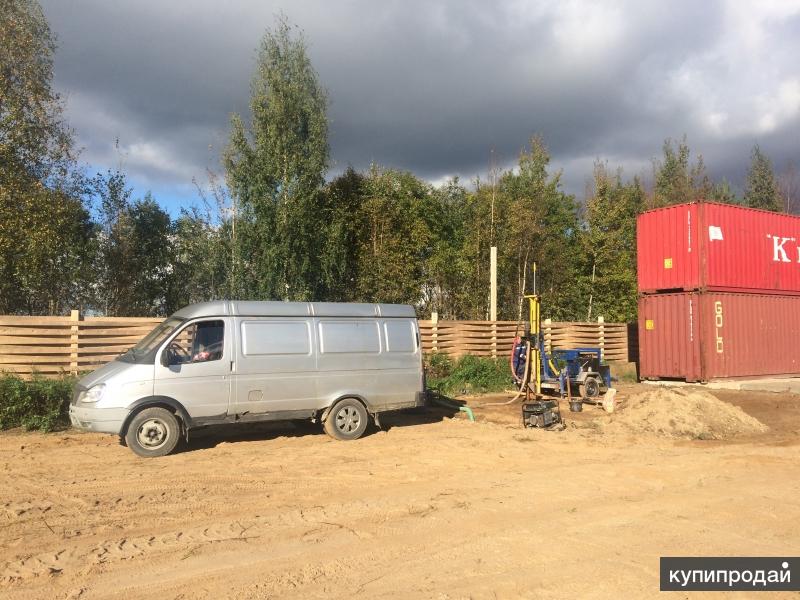 Бурим водяные скважины на песчаник станками на базе малотоннажных авто