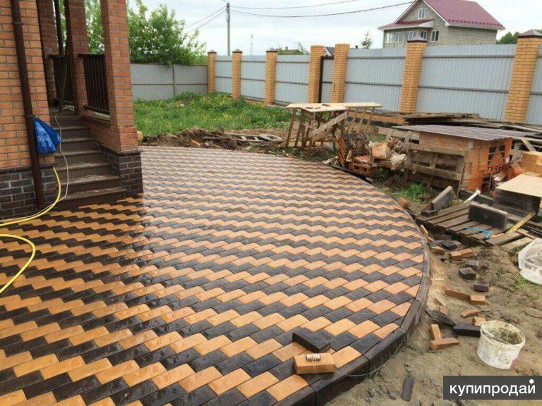 Тротуарная плитка и уладка