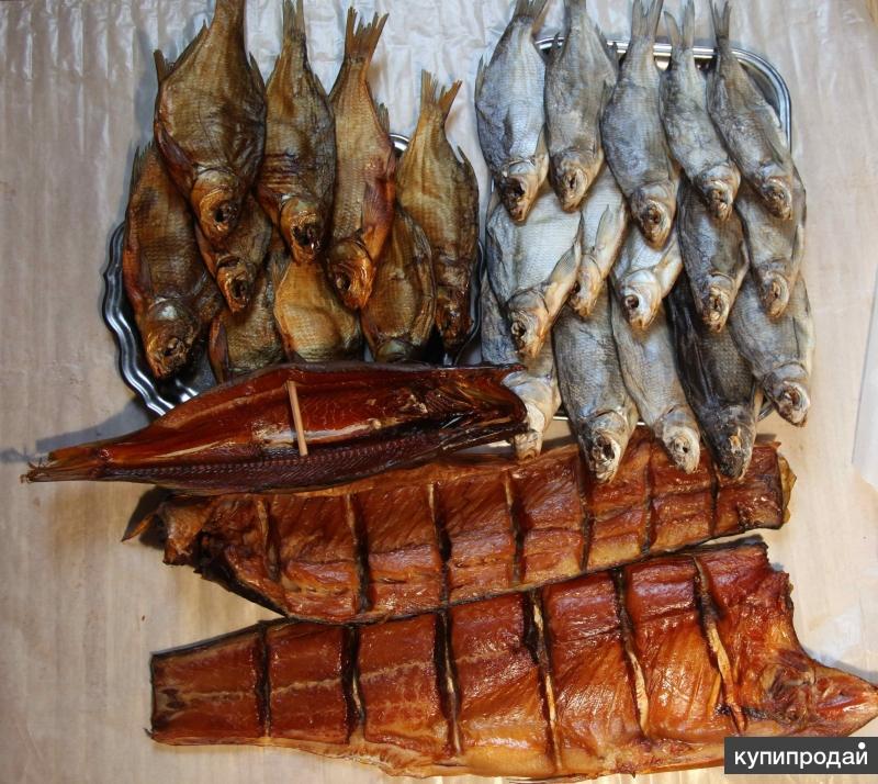 Вяленая и копчения рыба