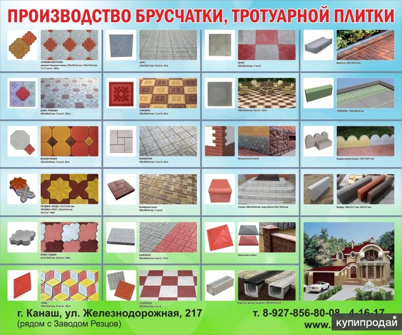 Бизнес план по производству брусчатки