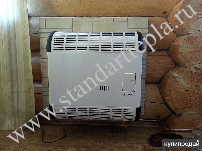 Конвектор настенный газовый с чугунным теплообменником Alpine Air NGS (Франция-Т