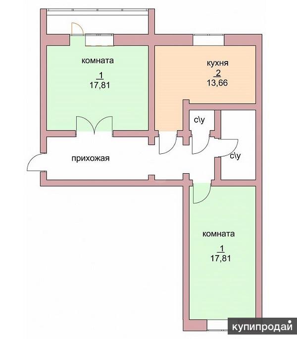 Планировка квартиры 97 серии фото 21