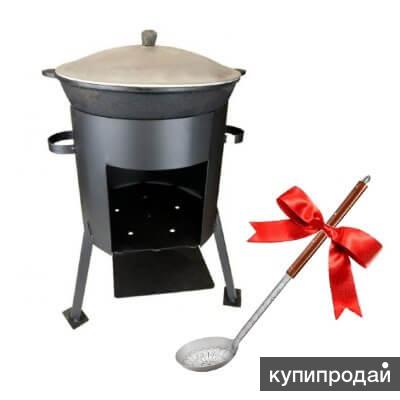 Настоящие узбекские чугунные казаны