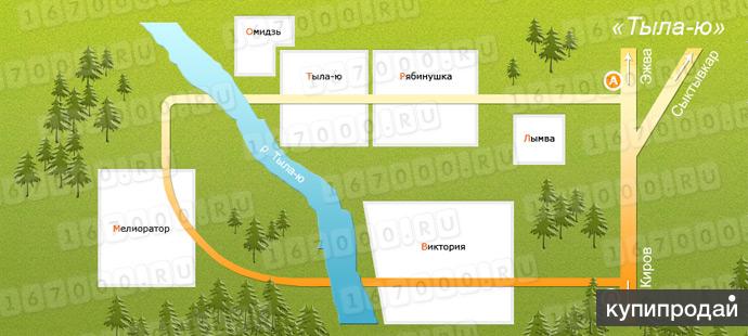 Карта сыктывкар дырносские дачи