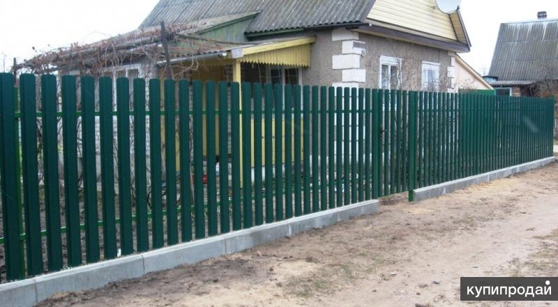 Как снять пленку с металлического штакетника Строительство в Воронеже