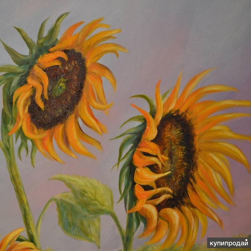 Кто нарисовал картину sunflowers