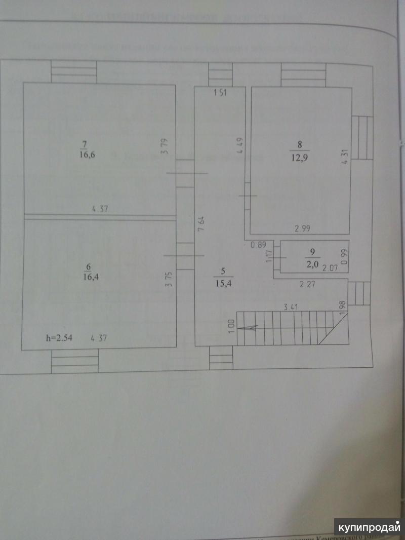 Коттедж 222 м2 продажа в Кемерове