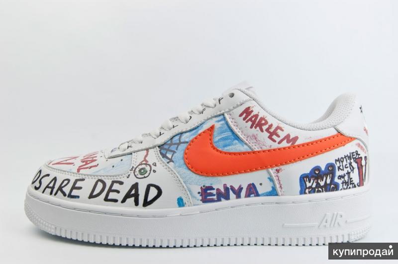 Nike Air Force 1 Low White Custom Vlone