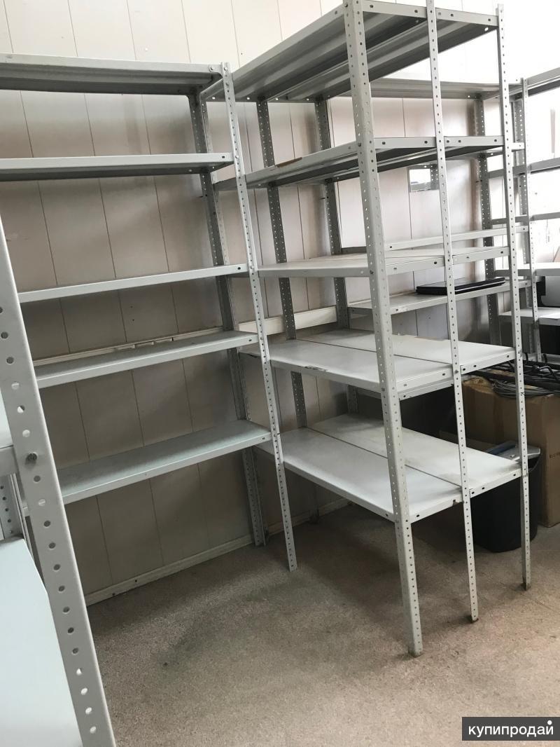 Стеллажи металлические, оцинкованные, б/у, универсальные в Москве