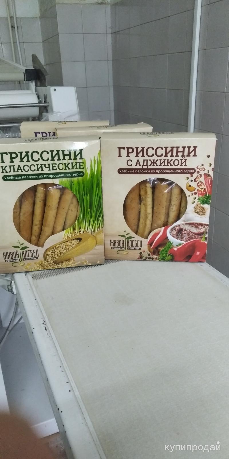 Продам, налажу производство гриссини ( хлебные палочки) в Симферополе