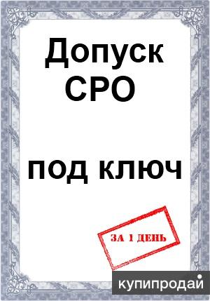 Допуск Сро Цена