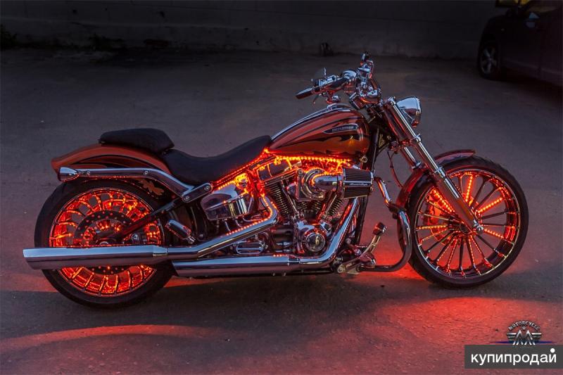 Harley Davidson красный