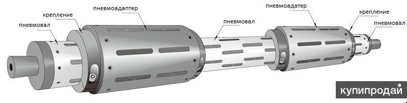 Пневмоадаптер (пневмопереходник) с 76 мм на 152 мм