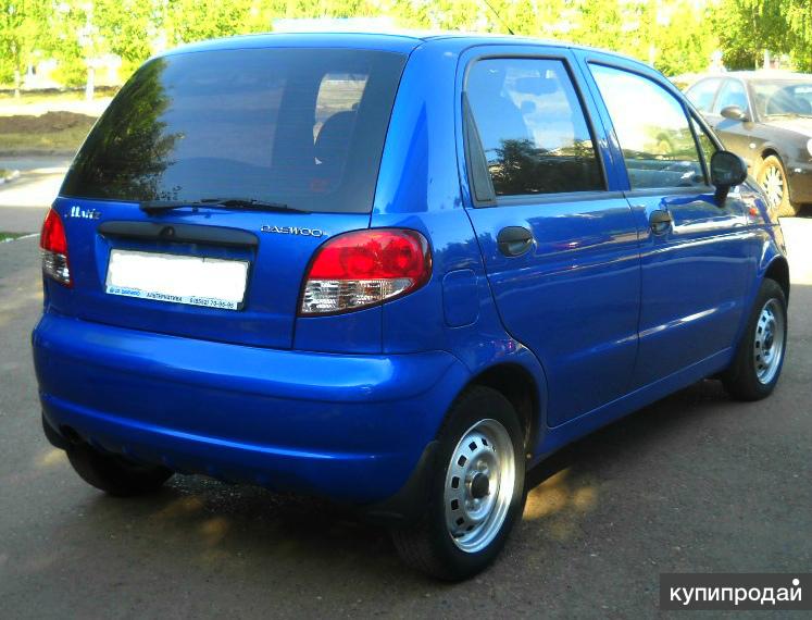 Daewoo Matiz темно синий