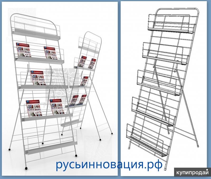 Картонные стеллажи для продукции