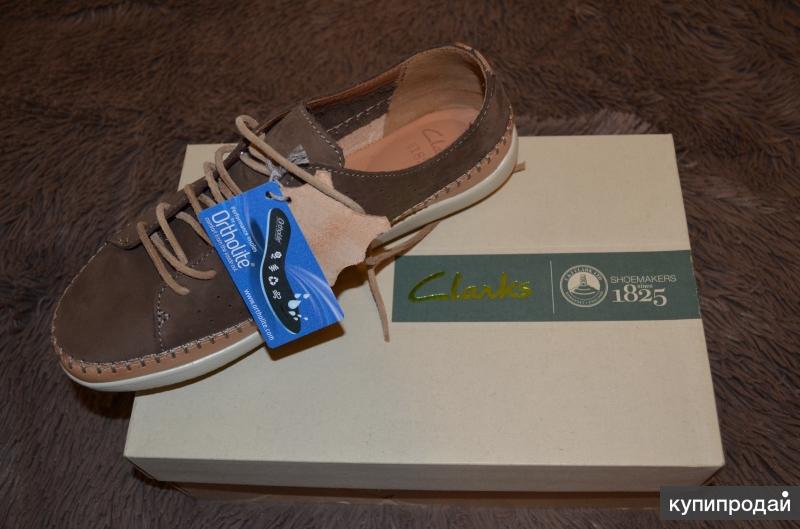 Кроссовки Clarks veho edge brown nubuck, Кларкс