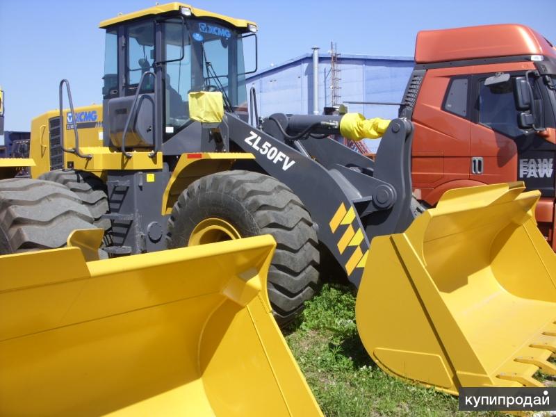 Фронтальный погрузчик XCMG ZL50FV новый 2019г. ковш 3 м.куб. подъем 5 тонн