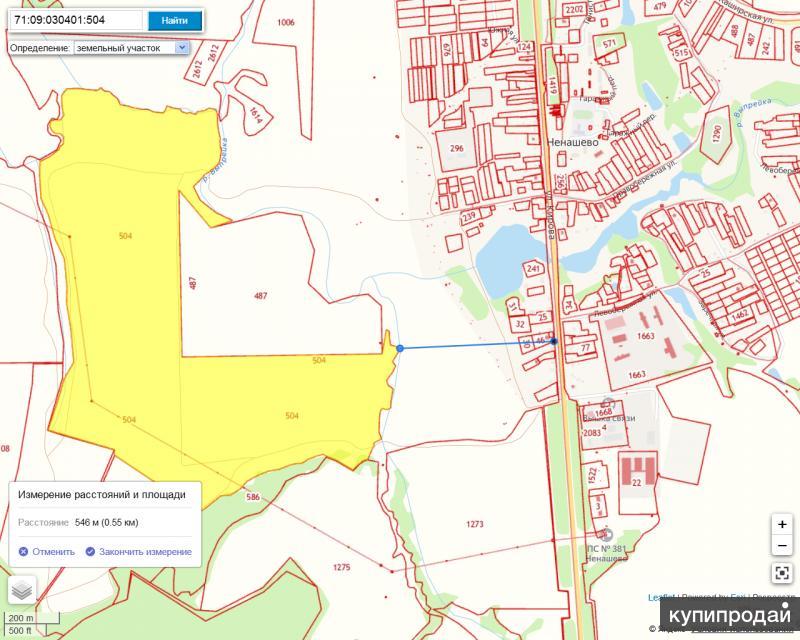 Карта ненашево тульская область