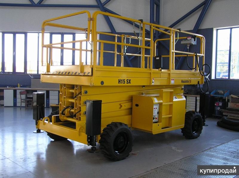 Дизельный ножничный подъемник Haulotte H SX15