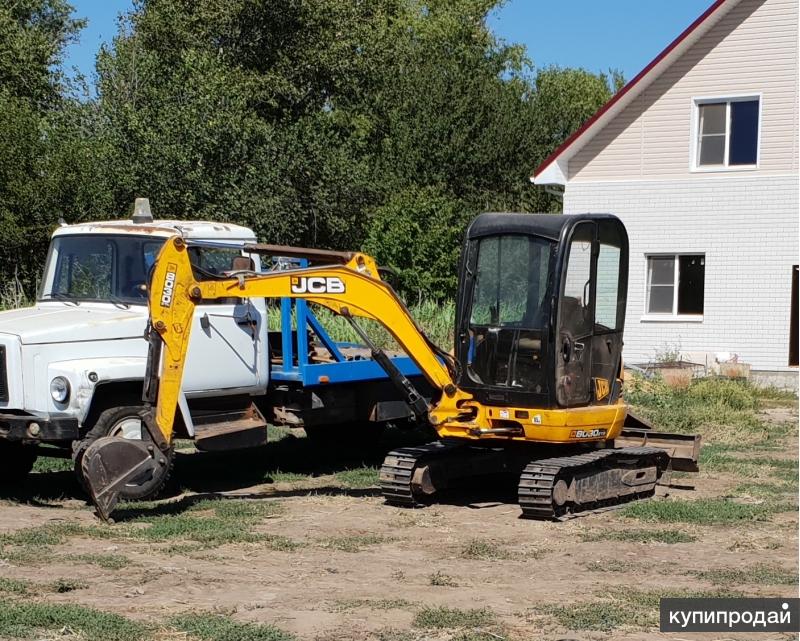 Миниэкскаватор гусеничный JCB 8030