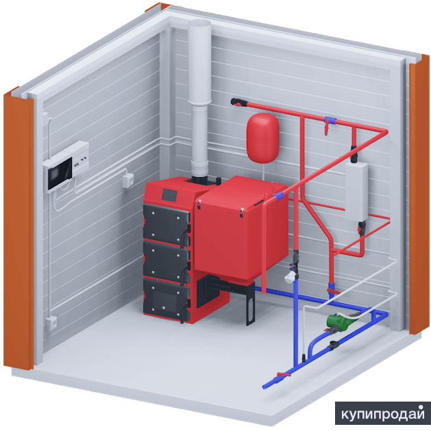 Котельная из сэндвич панелей для частного дома