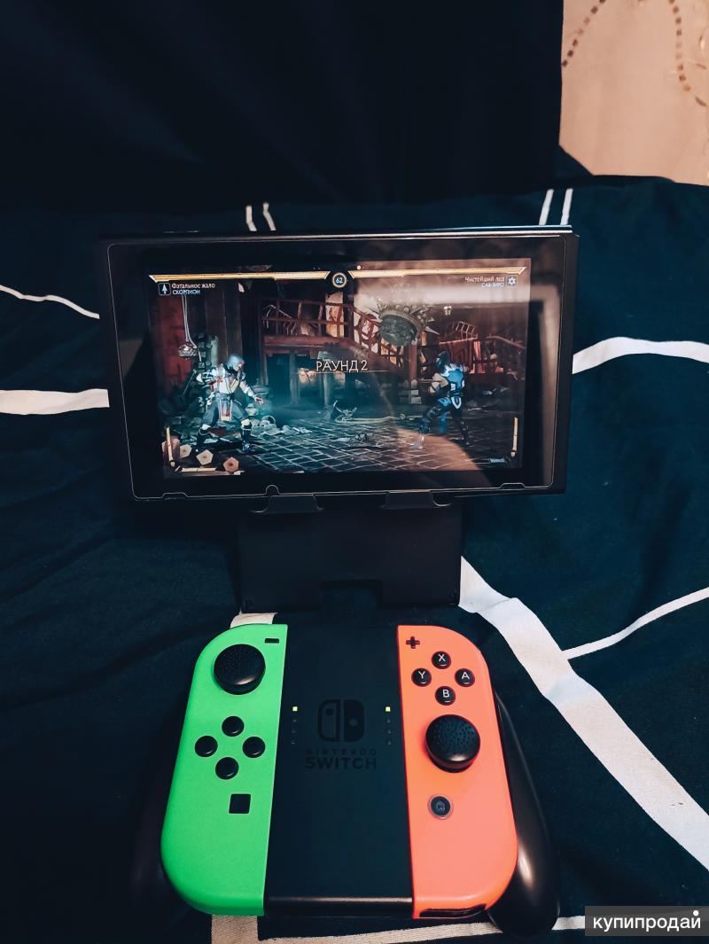 Игровая приставка nintendo switch прошитая 