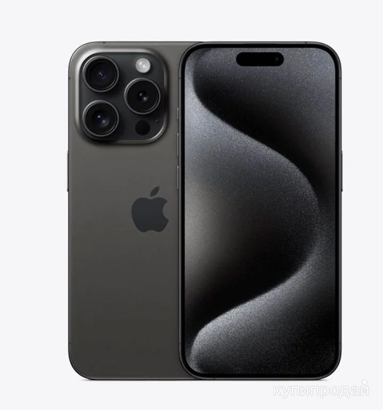 Apple 15 pro черный