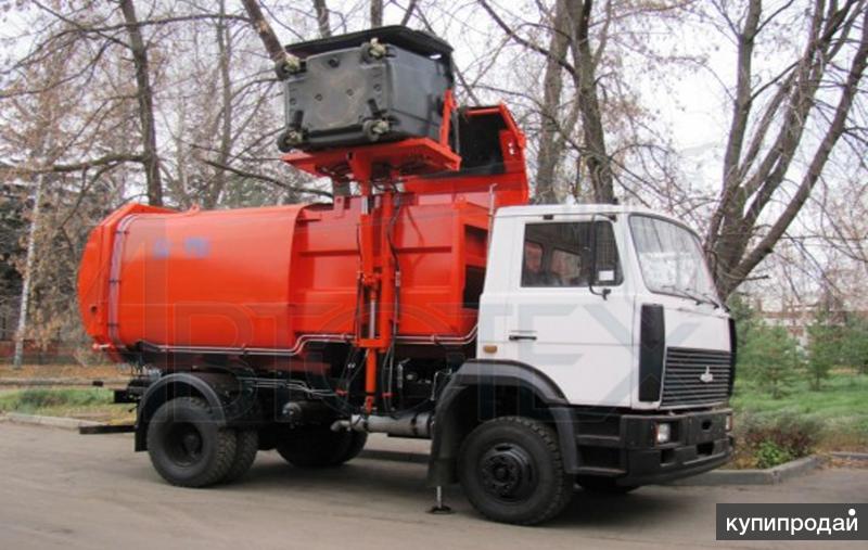 Мусоровозы с боковой загрузкой
