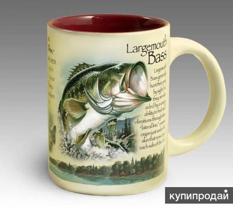 Кружка керамическая Largemouth Bass (American Expedition)