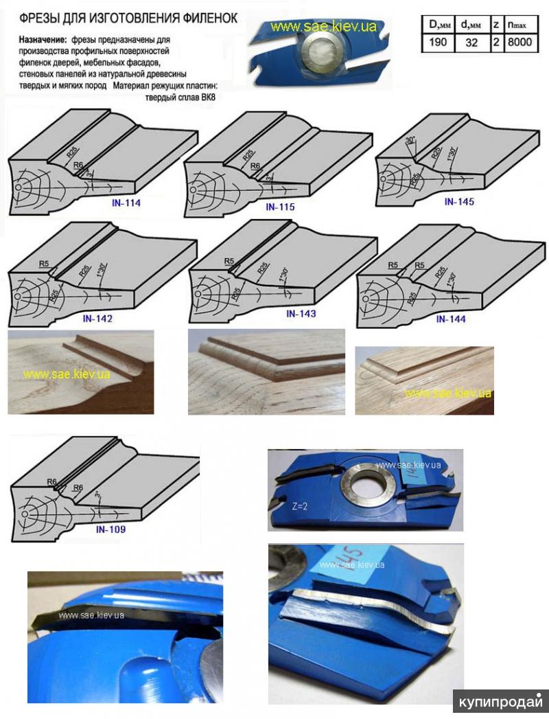 Изготовление деревообрабатывающего инструмента. профиль фрез.
