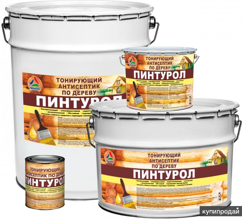 Пинтурол - атмосферостойкий тонирующий антисептик для дерева