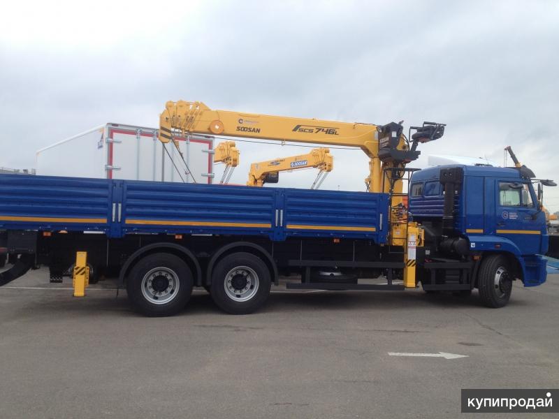 КМУ КАМАЗ 6586-72411-19 (65117-773010-19) + Soosan SCS746L Top (верх.управ.)