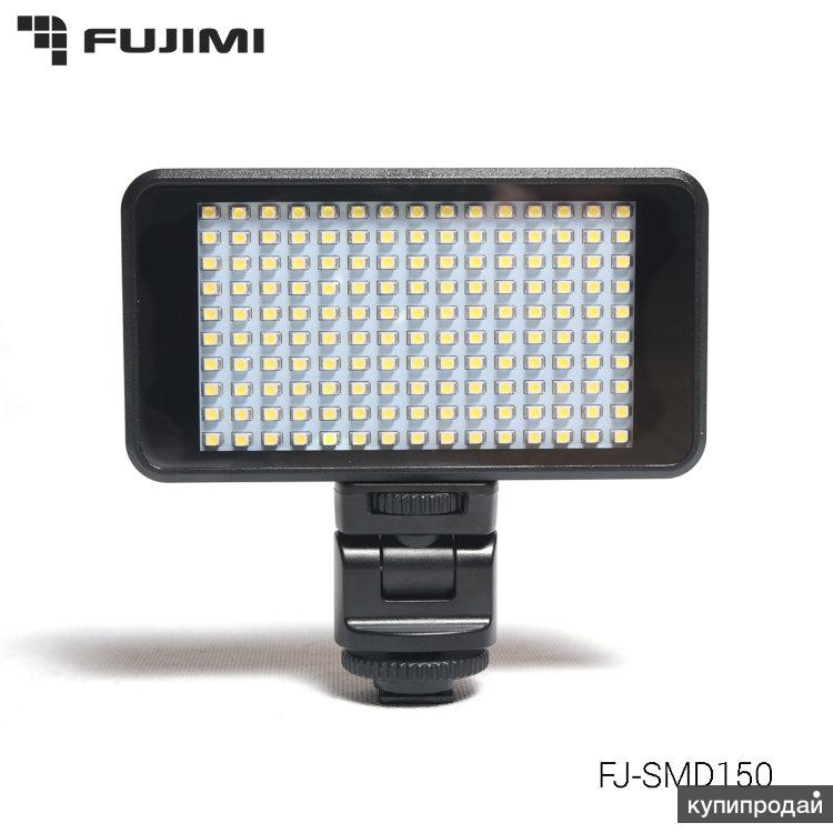 FJ-SMD150 накамерный свет на SMD диодах для DSLR видео и фото съёмки.