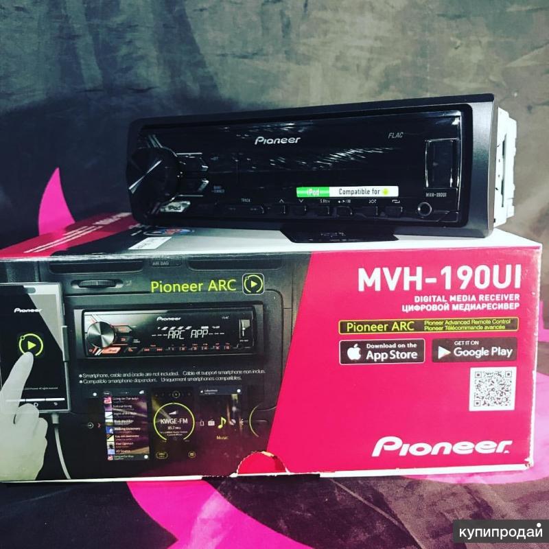 Магнитола пионер flac. Pioneer MVH-190ui. MVH 190ui. Пионер MVH 190ui. Pioneer MVH 190.