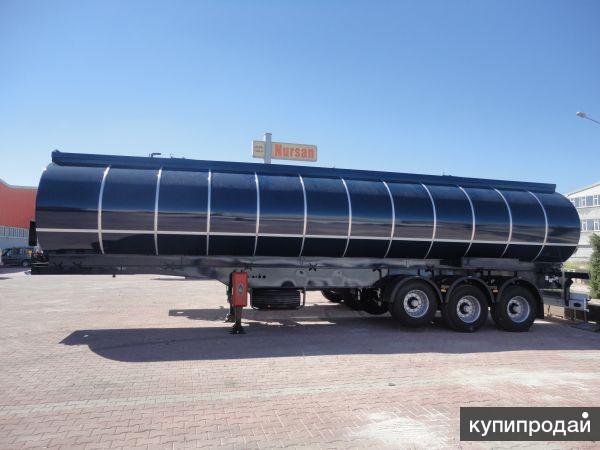 Полуприцеп-цистерна для транспортировки темных нефтепродуктов NURSAN 40 м3