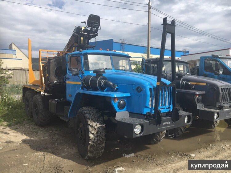 Лесовоз Урал 55571 (V-образ.) с ГМ ОМТЛ-70.02 В наличии Новый Цена Купить