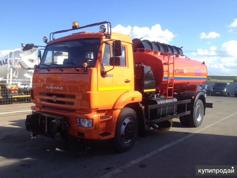 КО-806-01 на шасси КАМАЗ 43253-3010-28 Евро-4 (ПМ+отв.+щетка)