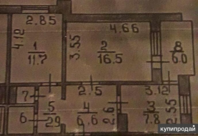 2-к квартира, 49 м2, 9/10 эт.