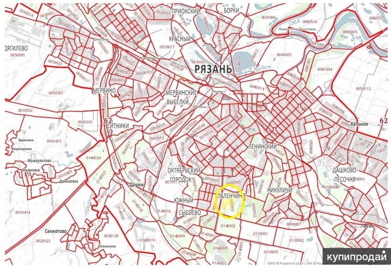 Приокский рязань карта